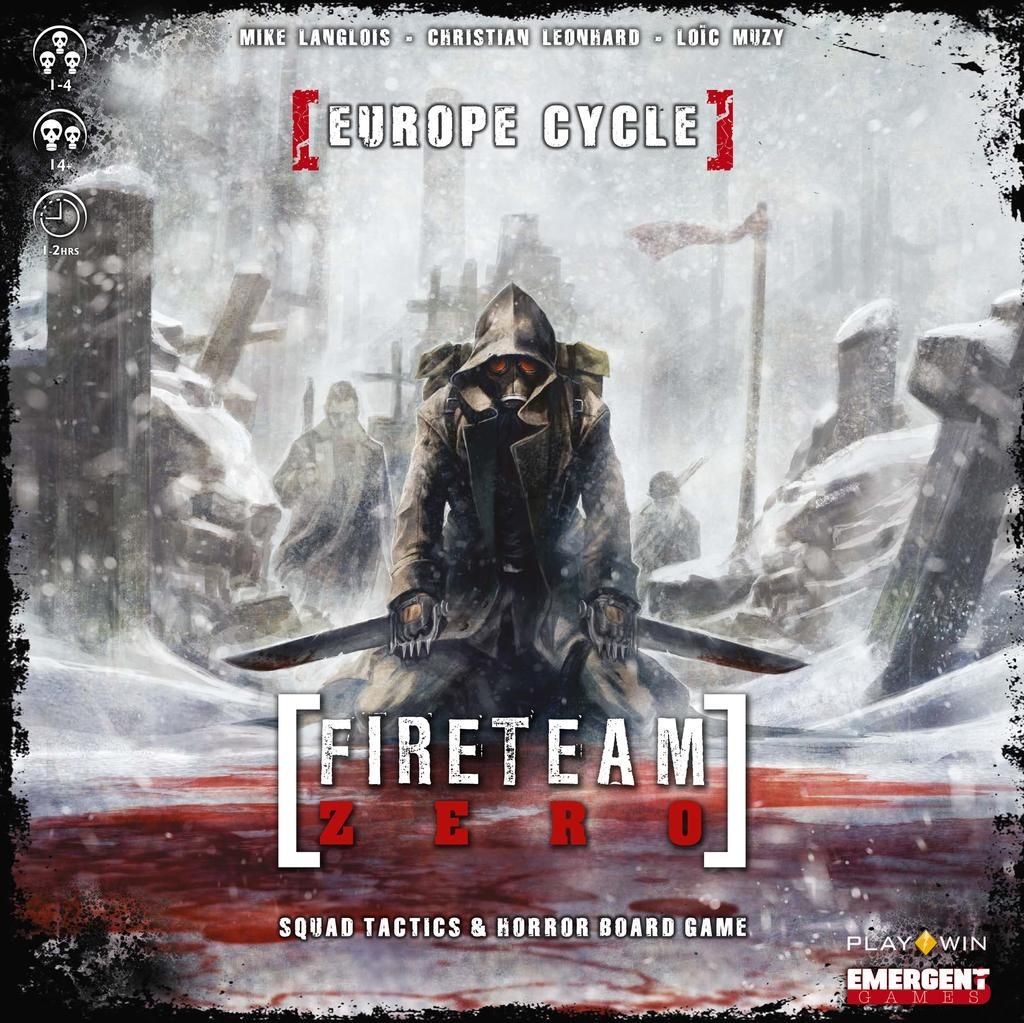 Fireteam Zero: Europe Cycle board game cover