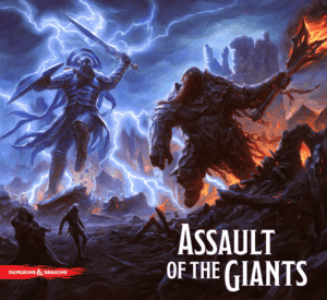Assault of the Giants board game cover
