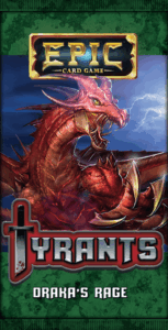 Epic Card Game: Tyrants – Draka’s Rage board game cover
