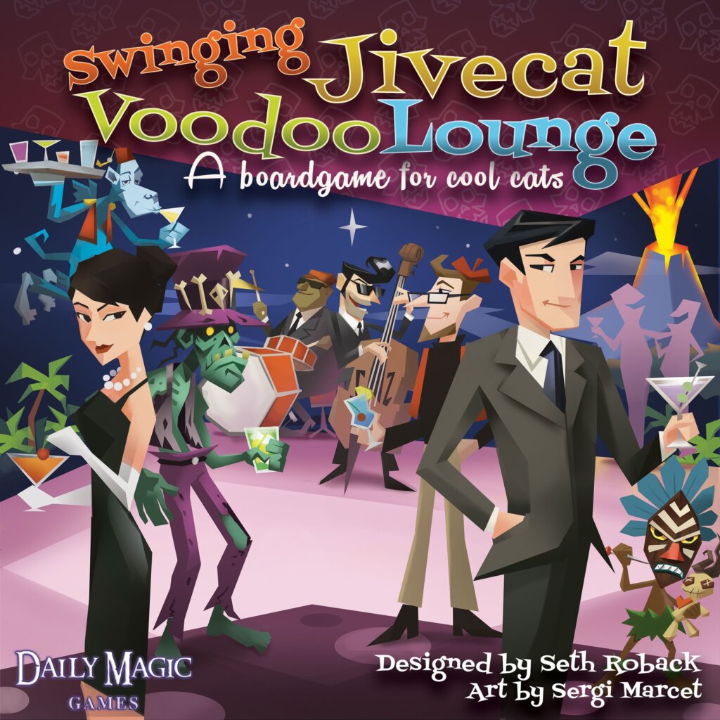 Swinging Jivecat Voodoo Lounge board game cover