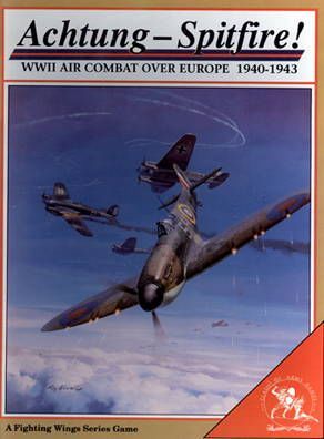 Achtung: Spitfire! – WWII Air Combat Over Europe 1940-1943 board game cover