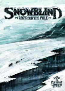Snowblind: Race for the Pole board game cover