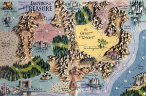 Search for the Emperor’s Treasure board game cover