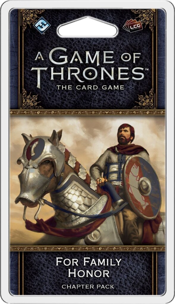 A Game of Thrones: The Card Game (Second Edition) – For Family Honor board game cover
