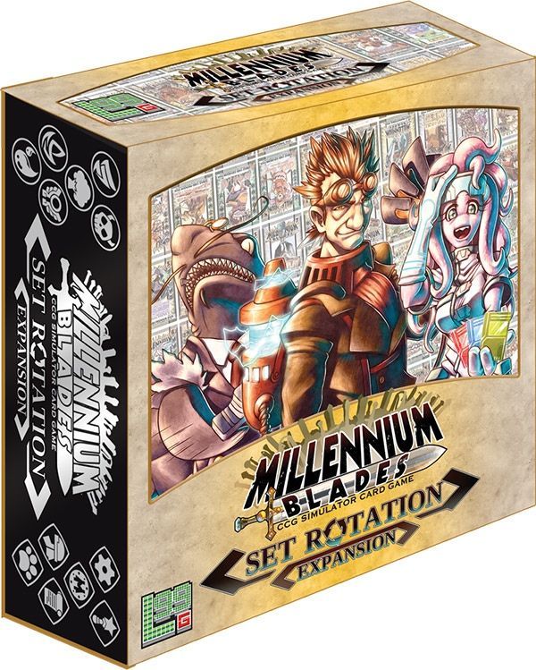 Millennium Blades: Set Rotation board game cover