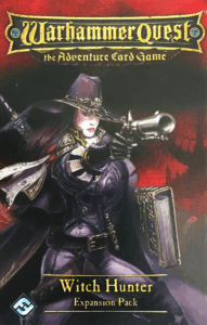 Warhammer Quest: The Adventure Card Game – Witch Hunter Expansion Pack board game cover