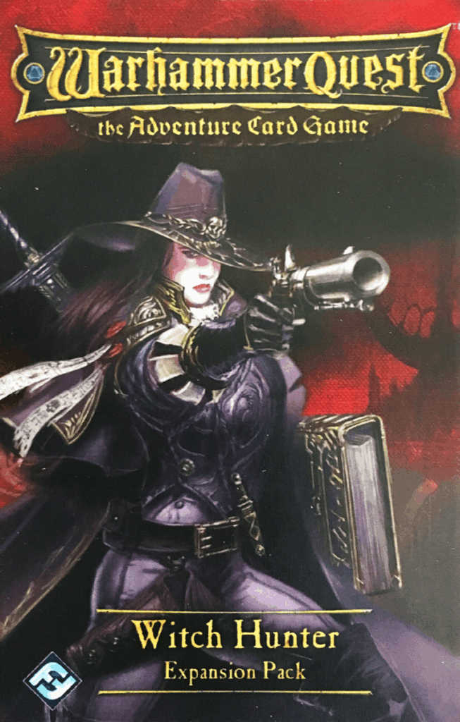 Warhammer Quest: The Adventure Card Game – Witch Hunter Expansion Pack board game cover