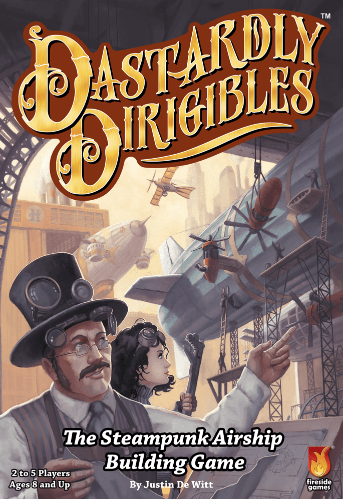 Dastardly Dirigibles board game cover