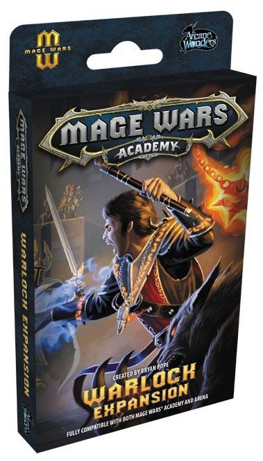 Mage Wars Academy: Warlock Expansion board game cover