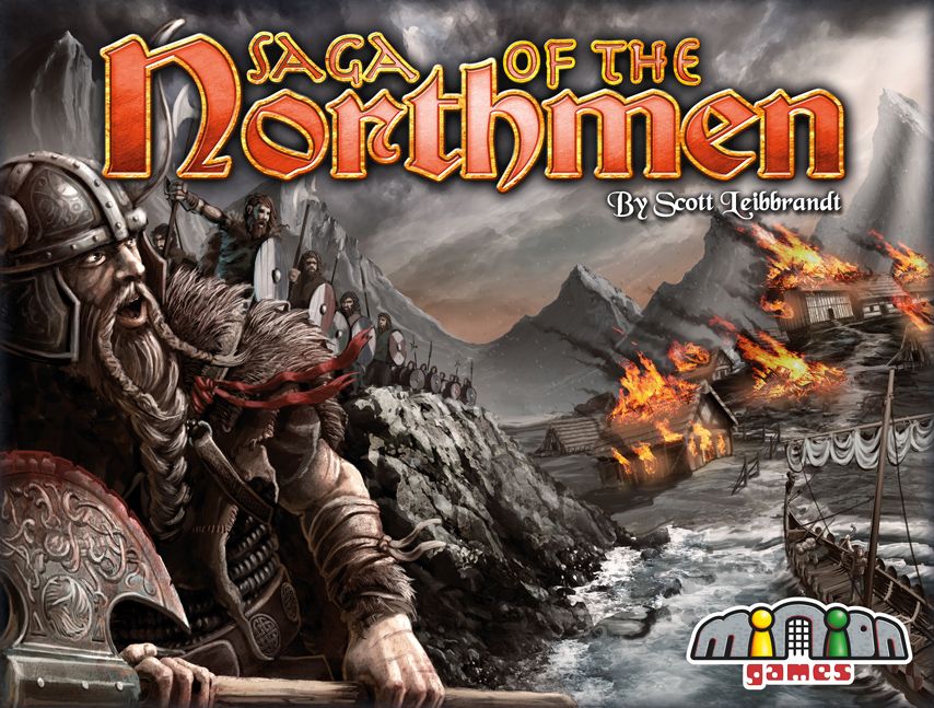 Saga of the Northmen board game cover