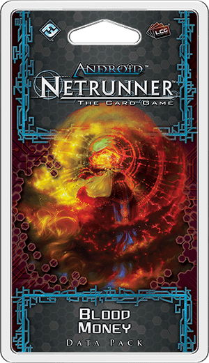 Android: Netrunner – Blood Money board game cover