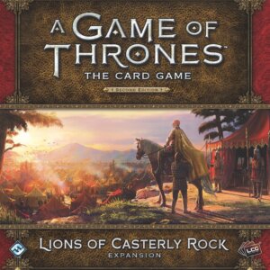 A Game of Thrones: The Card Game (Second Edition) – Lions of Casterly Rock board game cover