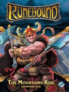 Runebound (Third Edition): The Mountains Rise – Adventure Pack board game cover