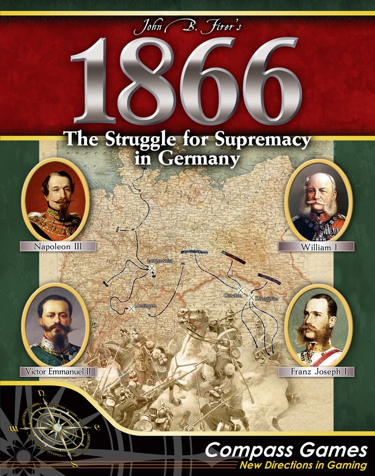 1866: The Struggle for Supremacy in Germany board game cover