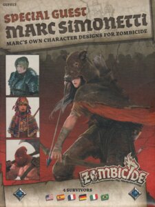 Zombicide: Black Plague Special Guest Box – Marc Simonetti board game cover