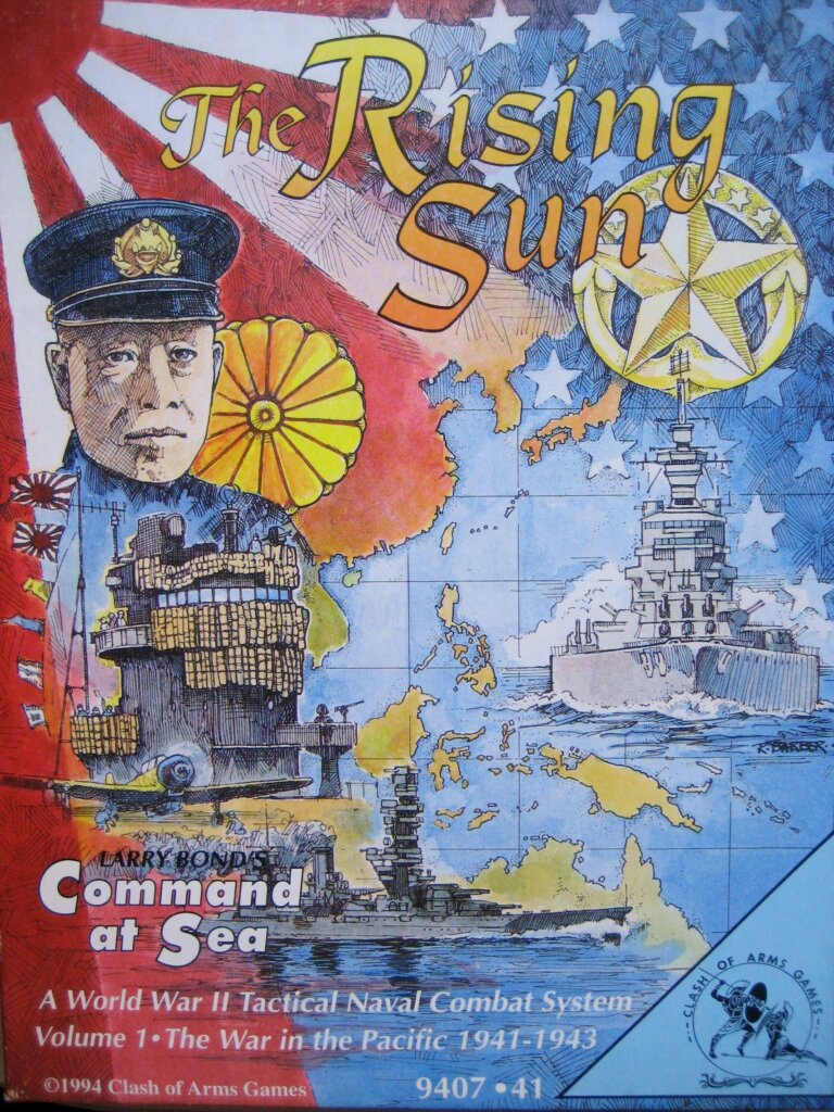 The Rising Sun: Command at Sea Volume I board game cover