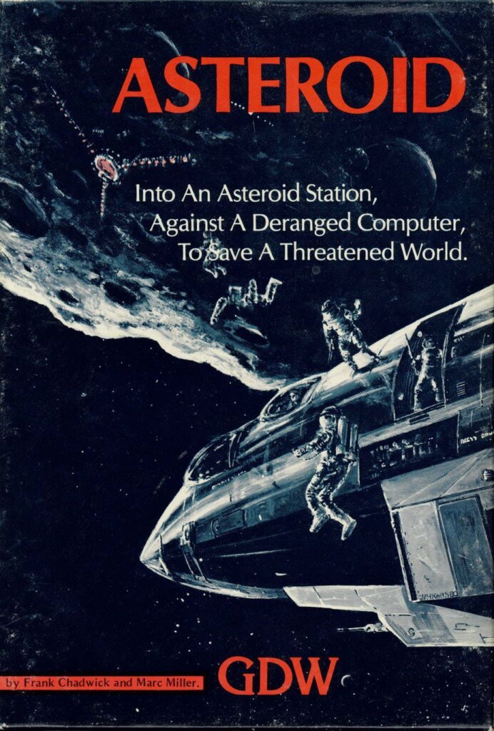 Asteroid board game cover