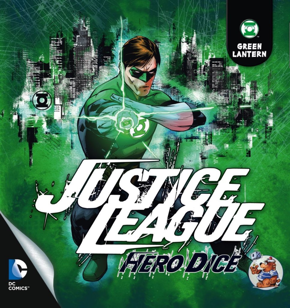 Justice League: Hero Dice – Green Lantern board game cover