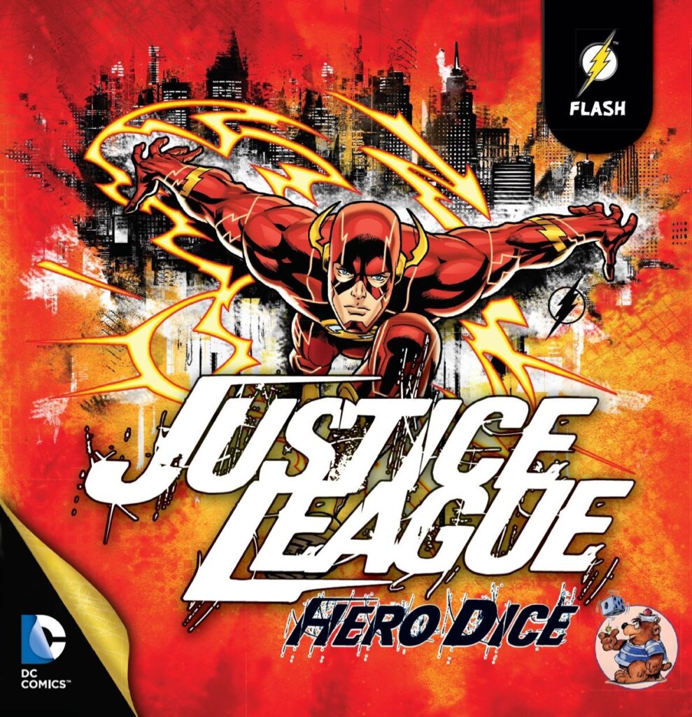 Justice League: Hero Dice – Flash board game cover