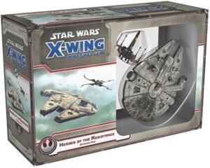Star Wars: X-Wing Miniatures Game – Heroes of the Resistance Expansion Pack board game cover