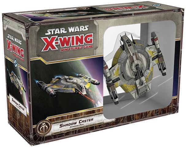 Star Wars: X-Wing Miniatures Game – Shadow Caster Expansion Pack board game cover