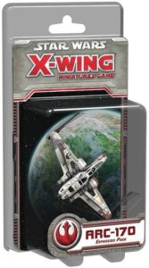 Star Wars: X-Wing Miniatures Game – ARC-170 Expansion Pack board game cover