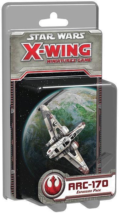 Star Wars: X-Wing Miniatures Game – ARC-170 Expansion Pack board game cover