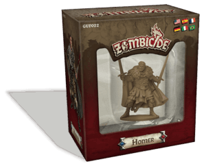 Zombicide: Black Plague – Homer board game cover
