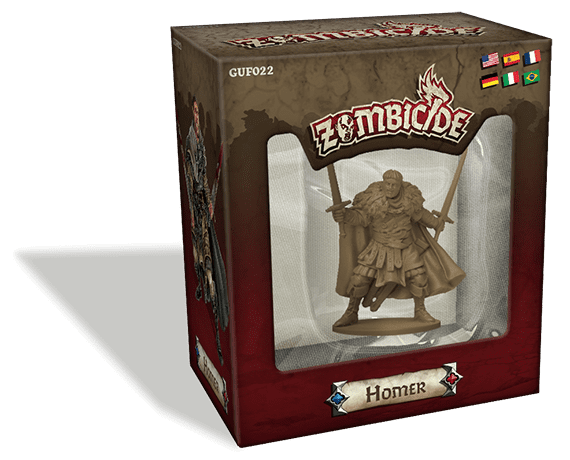 Zombicide: Black Plague – Homer board game cover