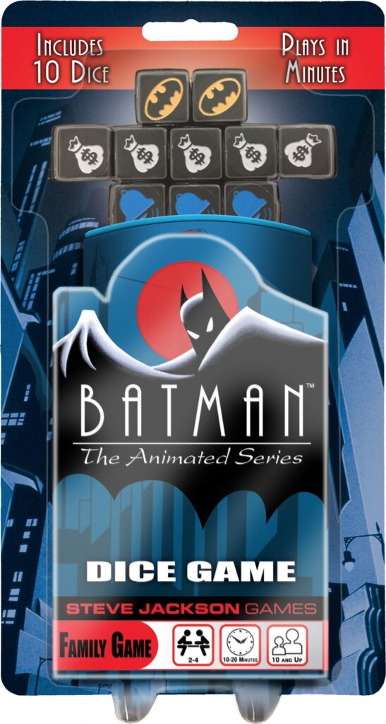 Batman: The Animated Series Dice Game board game cover