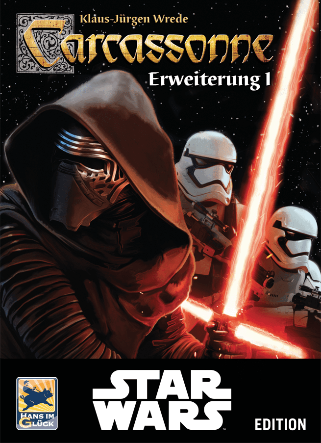 Carcassonne: Star Wars – Erweiterung 1 board game cover
