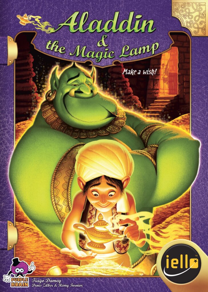 Tales & Games: Aladdin & the Magic Lamp board game cover