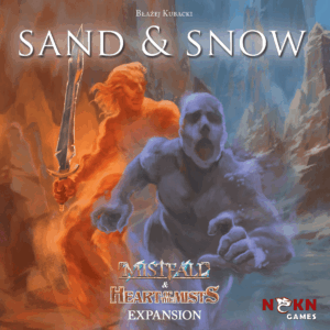 Mistfall: Sand & Snow board game cover