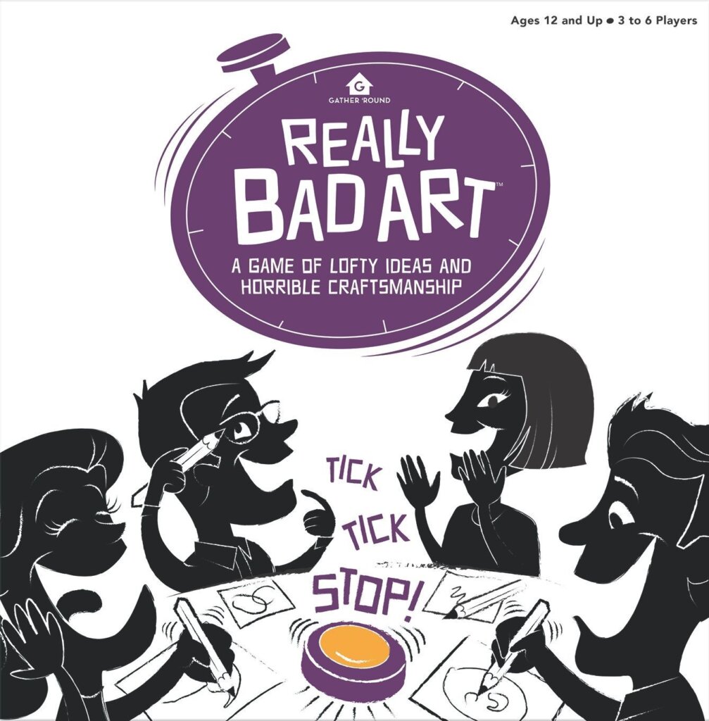 Really Bad Art board game cover
