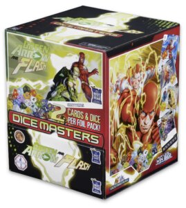DC Comics Dice Masters: Green Arrow and The Flash board game cover