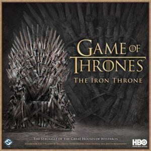 Game of Thrones: The Iron Throne board game cover