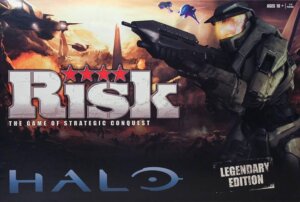 Risk: Halo Legendary Edition board game cover