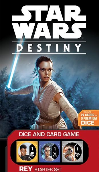 Star Wars: Destiny – Rey Starter Set board game cover