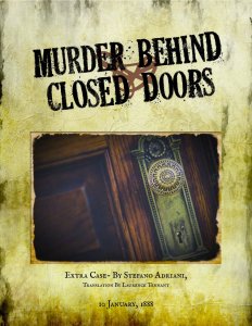 Sherlock Holmes Consulting Detective: Murder Behind Closed Doors board game cover