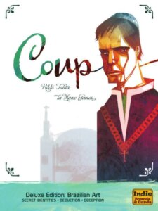 Coup: Deluxe Edition board game cover