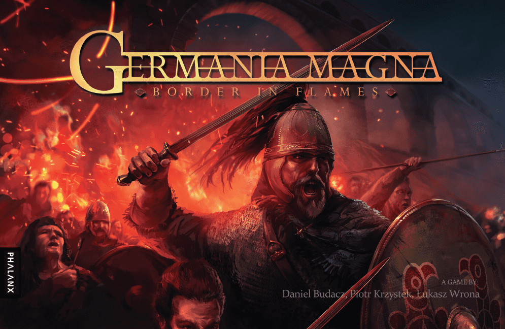 Germania Magna: Border in Flames board game cover