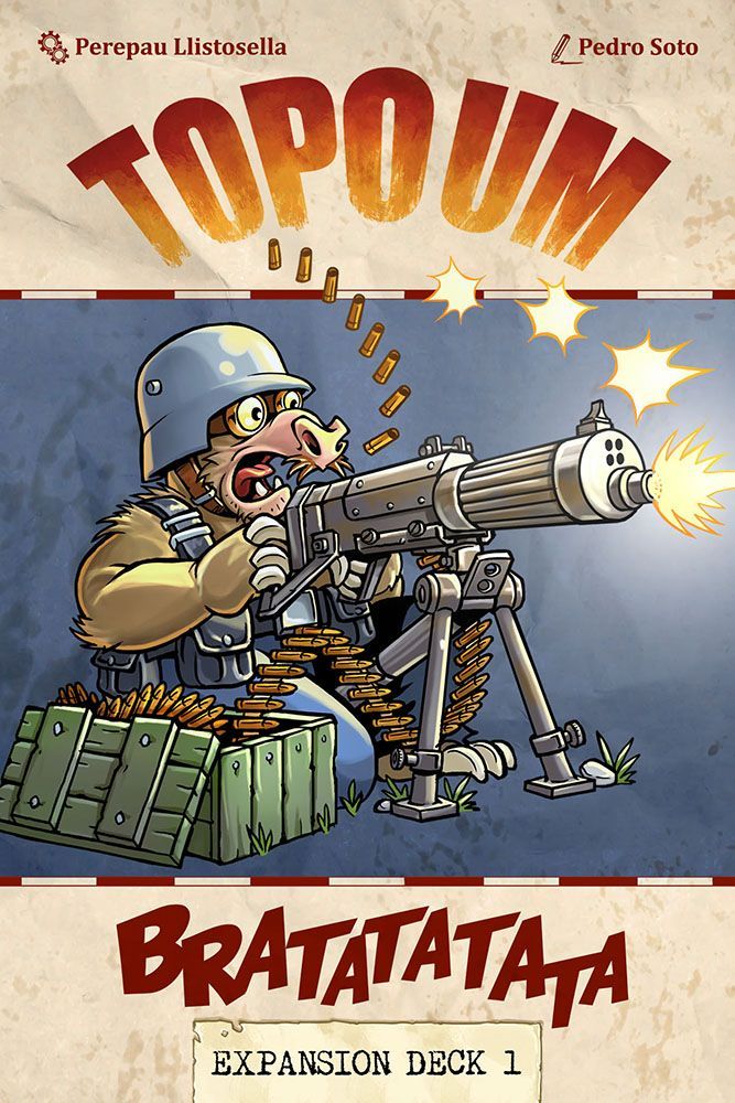 Topoum: Bratatatata – Expansion Deck I board game cover