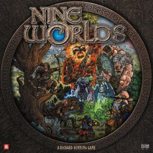 Nine Worlds board game cover