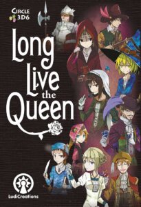 Long Live the Queen board game cover