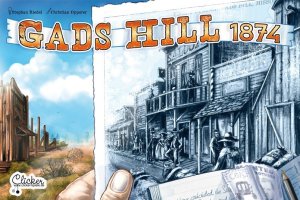 Gads Hill 1874 board game cover