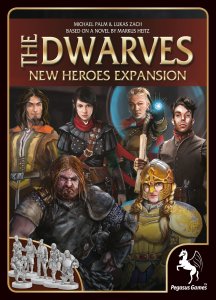 The Dwarves: New Heroes Expansion board game cover