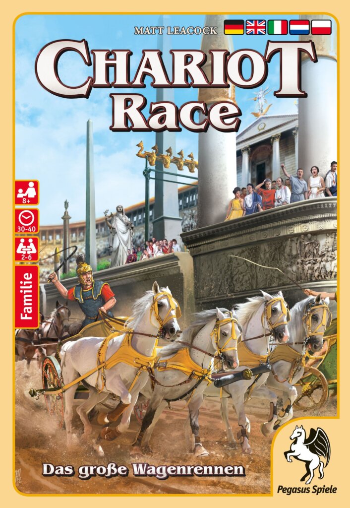Chariot Race board game cover
