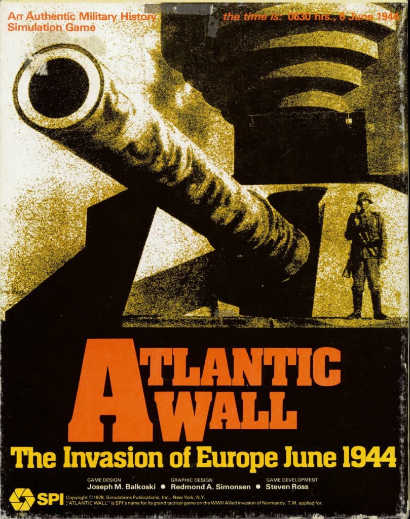 Atlantic Wall: The Invasion of Europe June 1944 board game cover