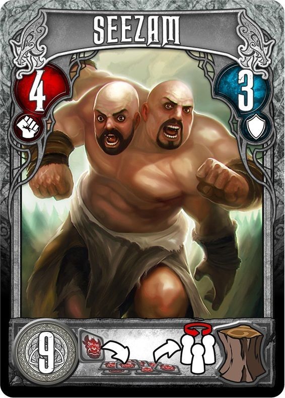 Champions of Midgard: SeeZam Promo Card board game cover