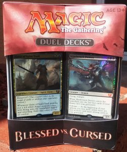 Magic: The Gathering – Duel Decks: Blessed vs. Cursed board game cover